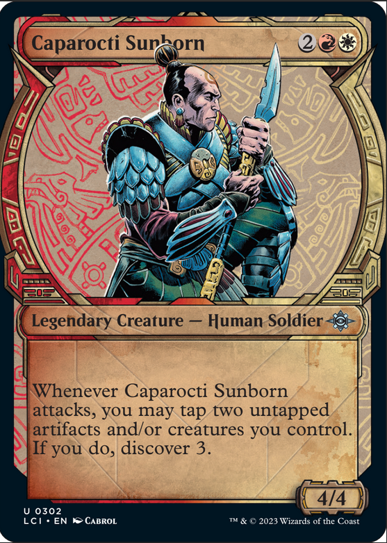 Tratamento Legends of Ixalan de Caparocti Sunborn por Cabrol