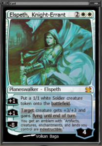 Second place - foil Modern Masters Elspeth