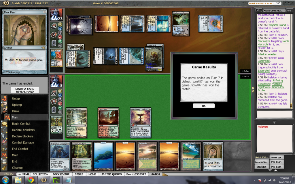 Holiday Cube Draft Fail 1