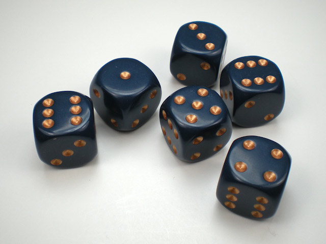 chessex-dice-opaque-dusty-blue-with-copper-pips-16mm-d6