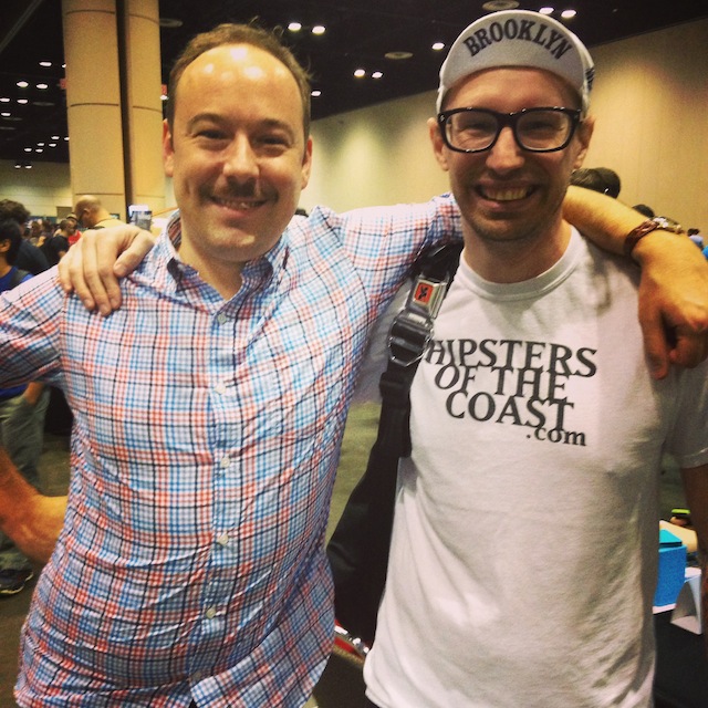 Me and Hipsters founder Zac Clark.