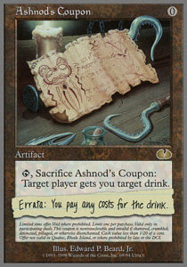 Ashnod's Coupon