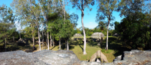 "Uaxactun GroupE from Temple Of Masks" by David Germain - Own work. Licensed under CC BY 3.0 via Commons - https://commons.wikimedia.org/wiki/File:Uaxactun_GroupE_fromTempleOfMasks.png#/media/File:Uaxactun_GroupE_fromTempleOfMasks.png