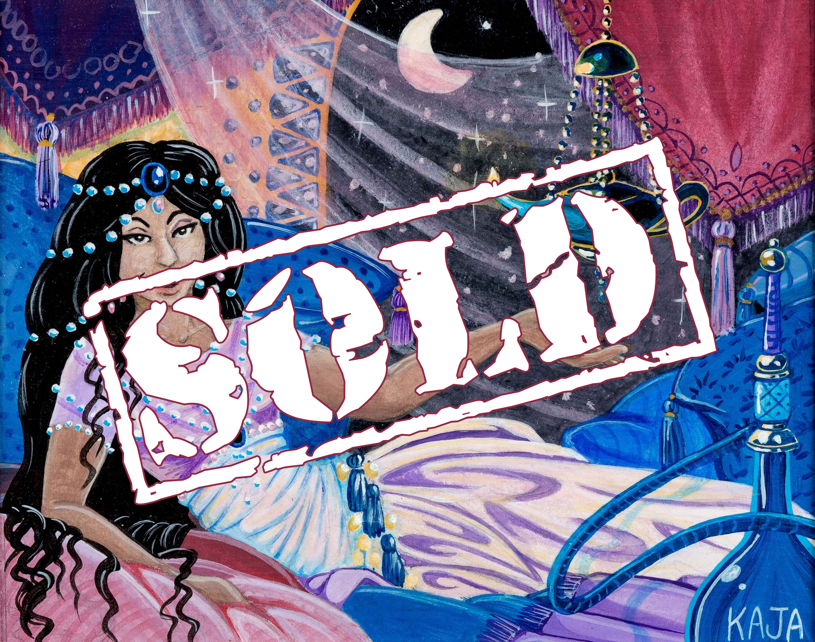 Original Painting For Shahrazad Sells For $72,000