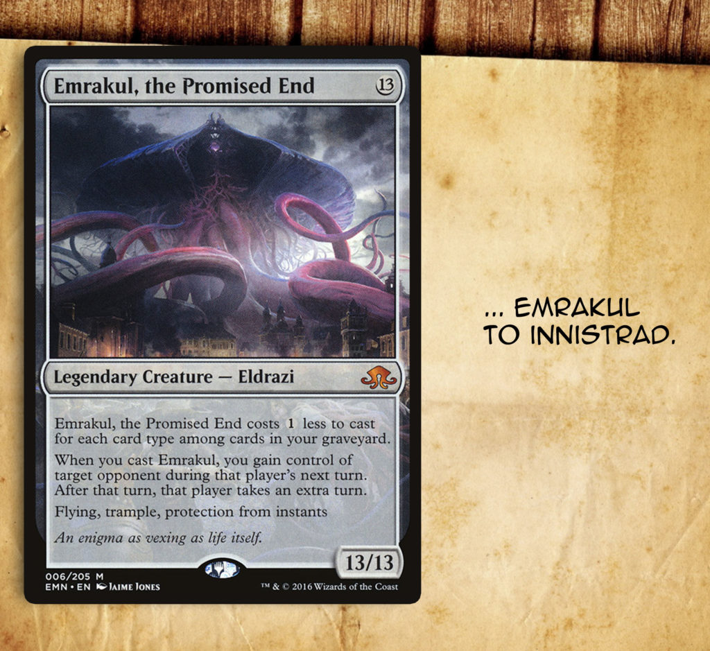 Emrakul to innistrad