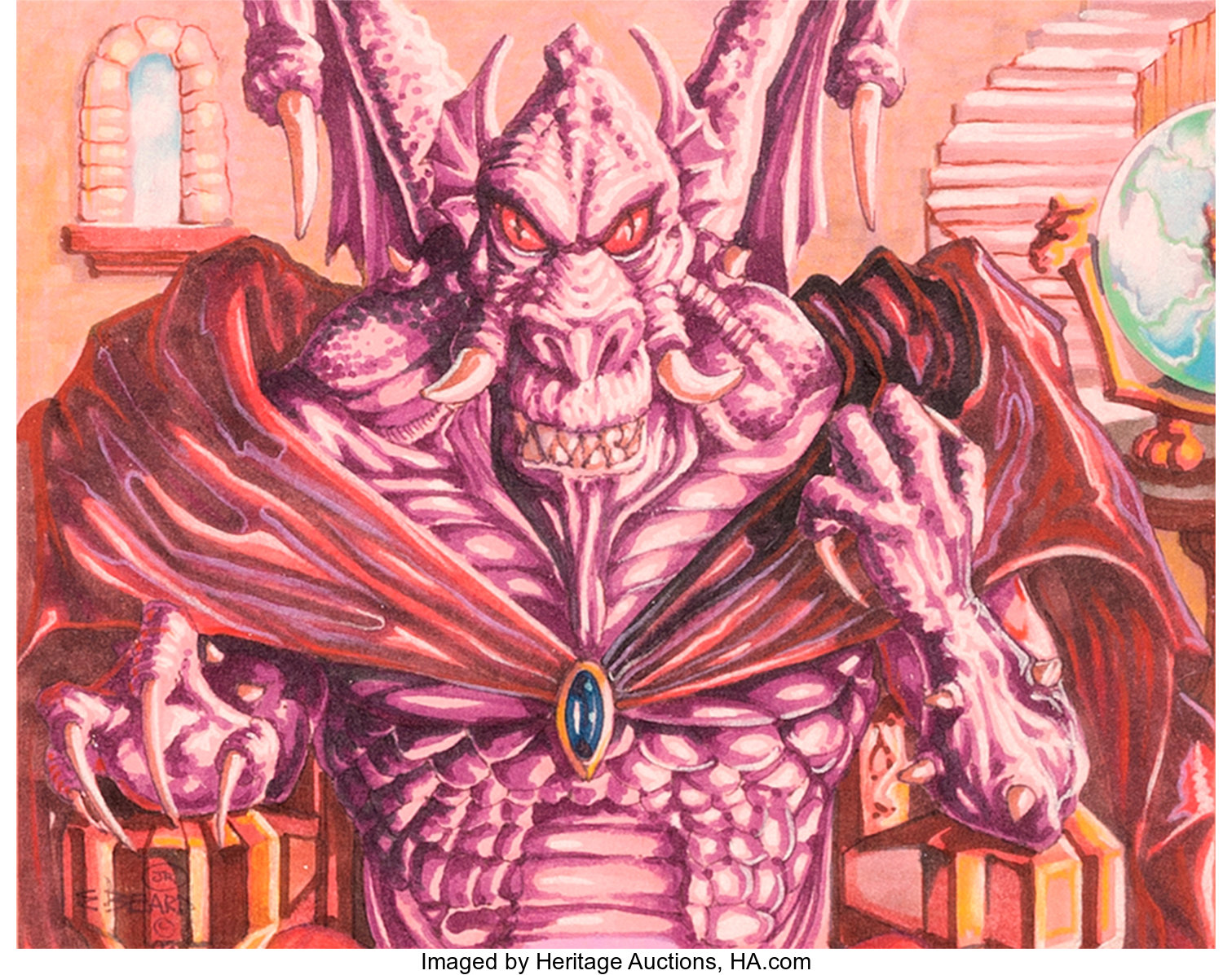 Original Art for Arcades Sabboth Sells for $16,800