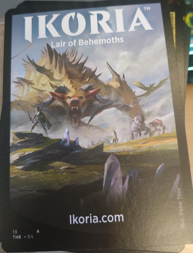 Theros Beyond Death Packs Give A Glimpse Of Ikoria Lair Of