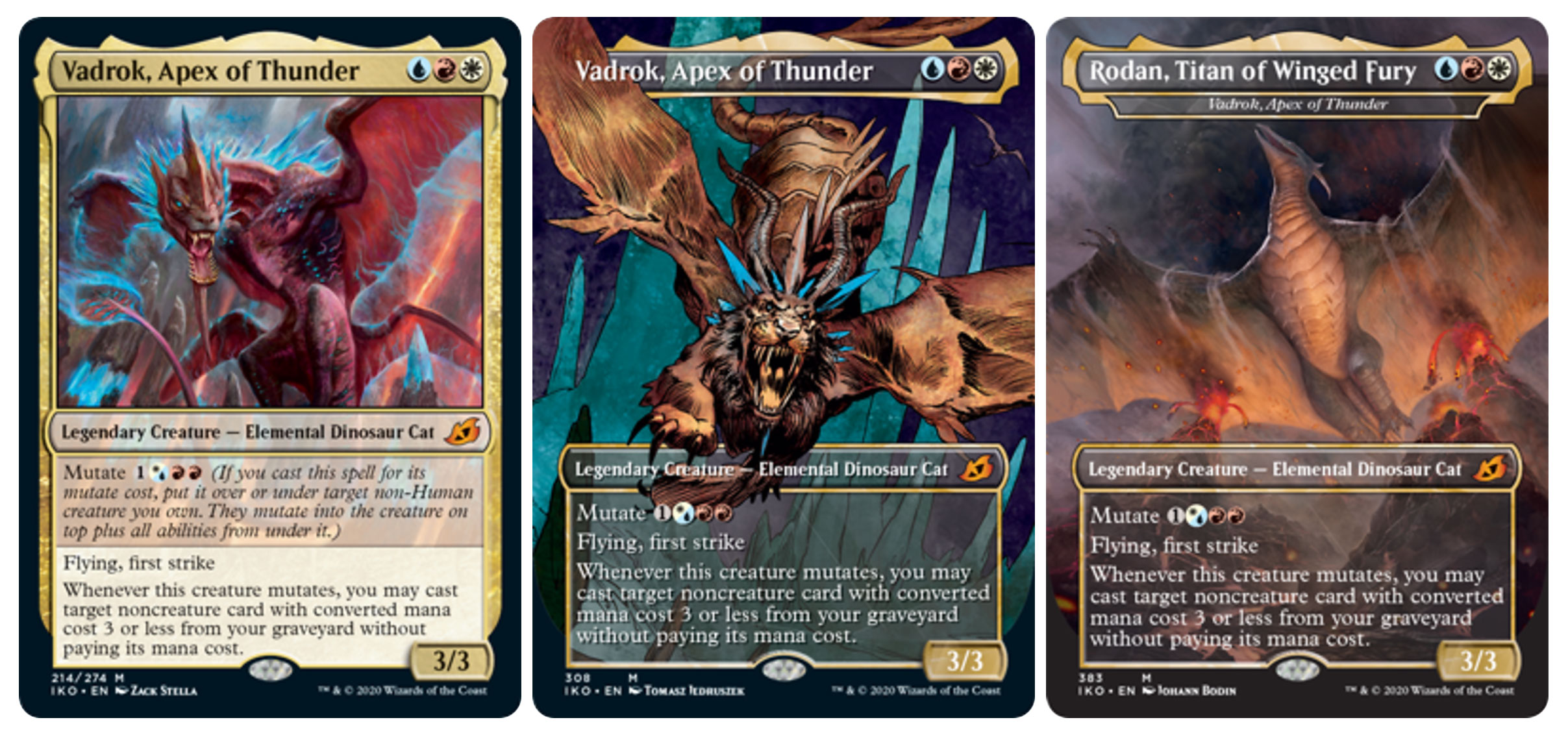 MTG: Spacegodzilla, Death Corona – Ikoria Showcase (Void Beckoner) English Near Mint