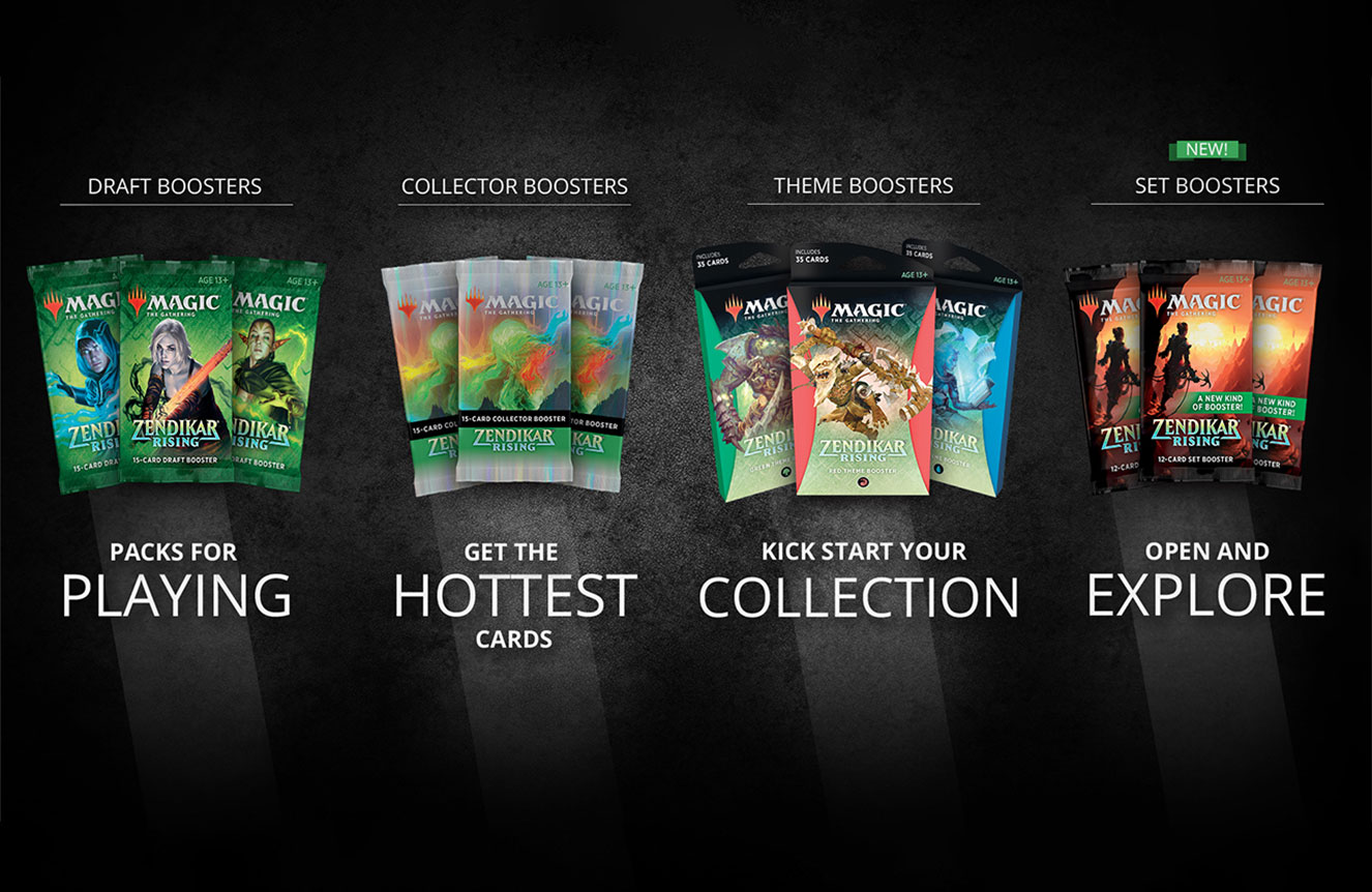 Sealed English MTG Zendikar Rising DRAFT Booster PACK 
