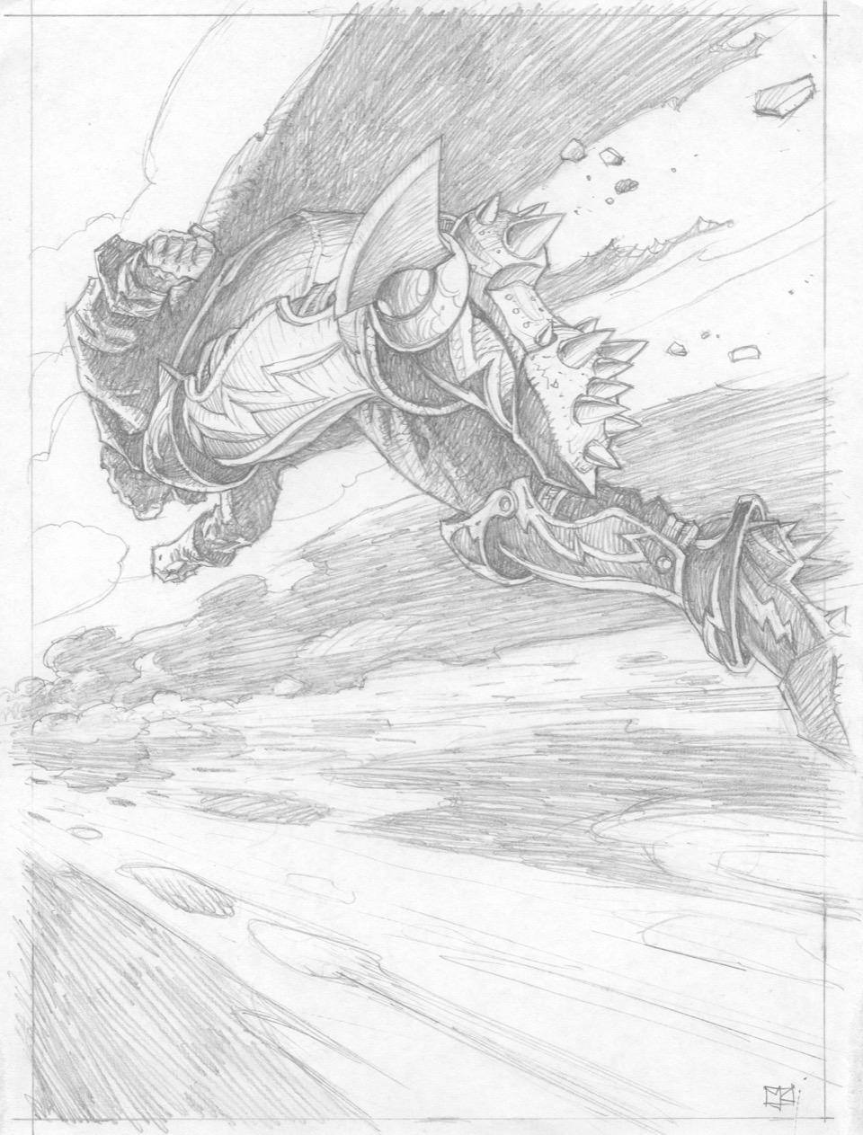 Zug's Double Masters Lightning Greaves Painting Sells for 8,000