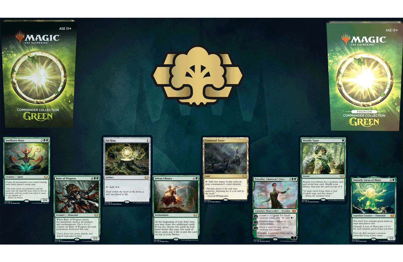 Commander Collection: Green, Revealed - Hipsters of the Coast 