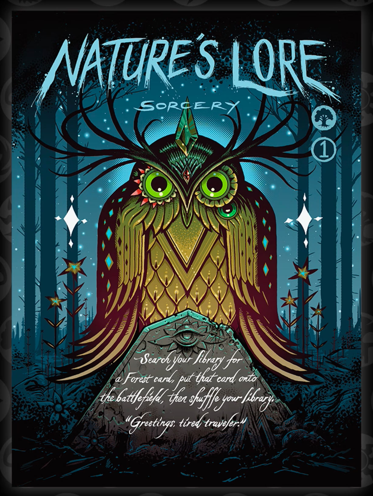 Secret Lair [HILO GENERAL] Natures-lore-secret-lair-concert-poster