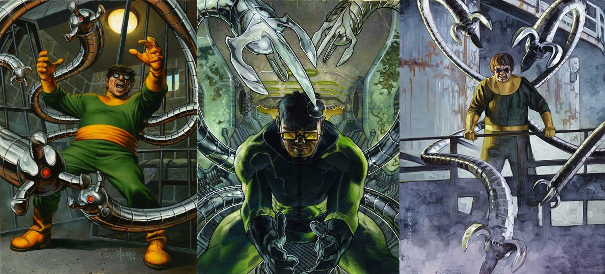 Marvel Masterpieces Parallels: Spider-Man Villains - Hipsters of the
