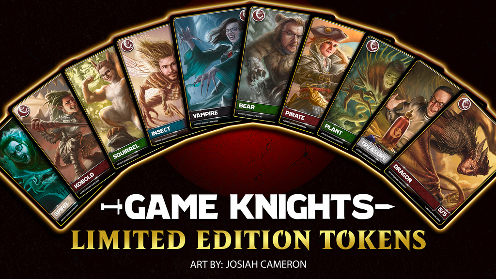 The Command Zone Launches New Game Knights Token and Playmat Kickstarter
