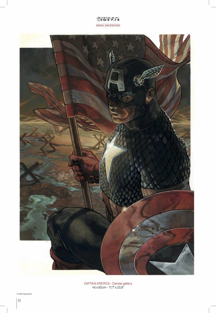 Marvel Masterpieces Parallels: Captain America and Iron Man