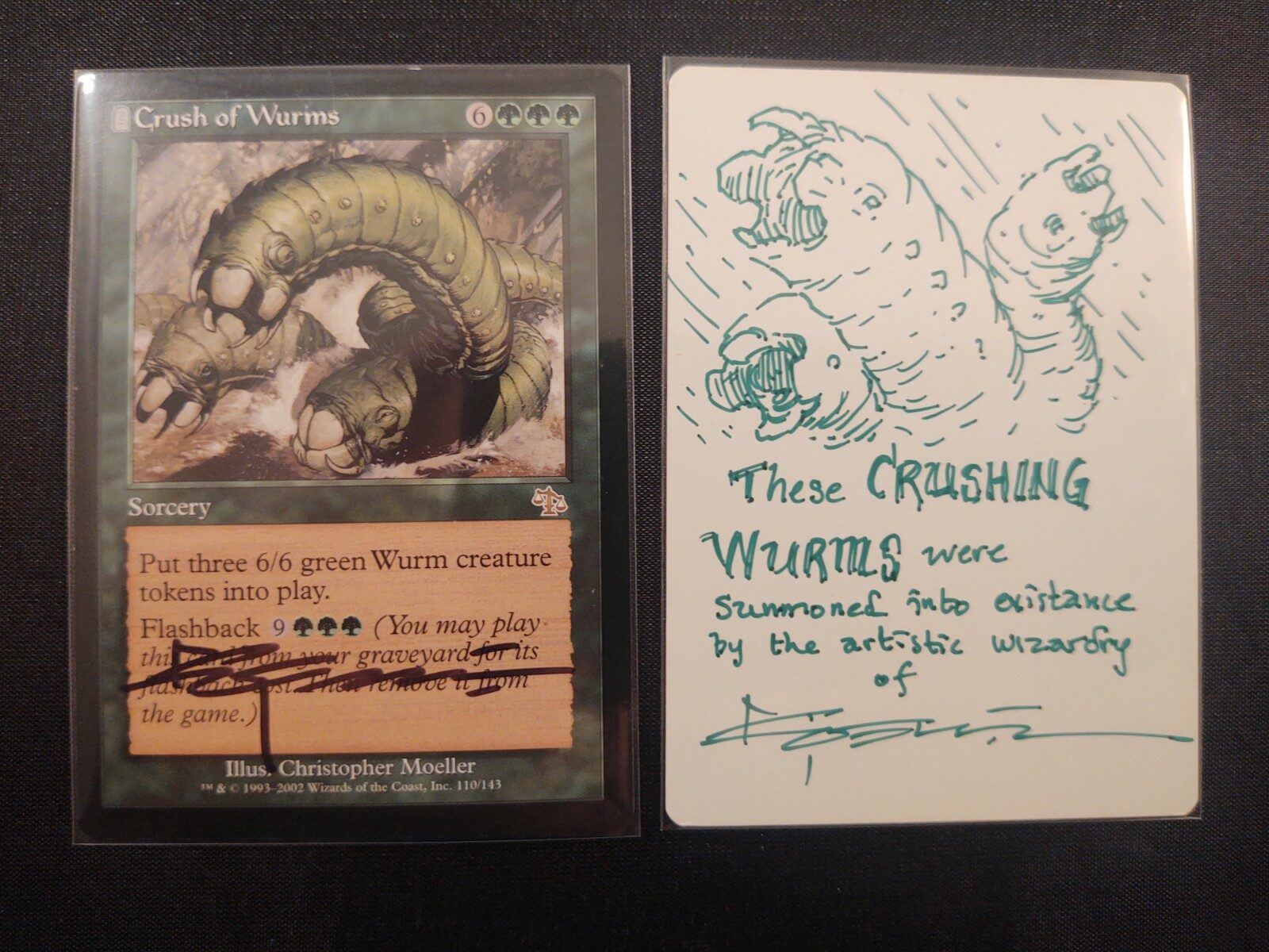 Magic: L'Adunanza – Crush Of Wurms (Rara) – Set Judgment (JUD) – Carta Singola