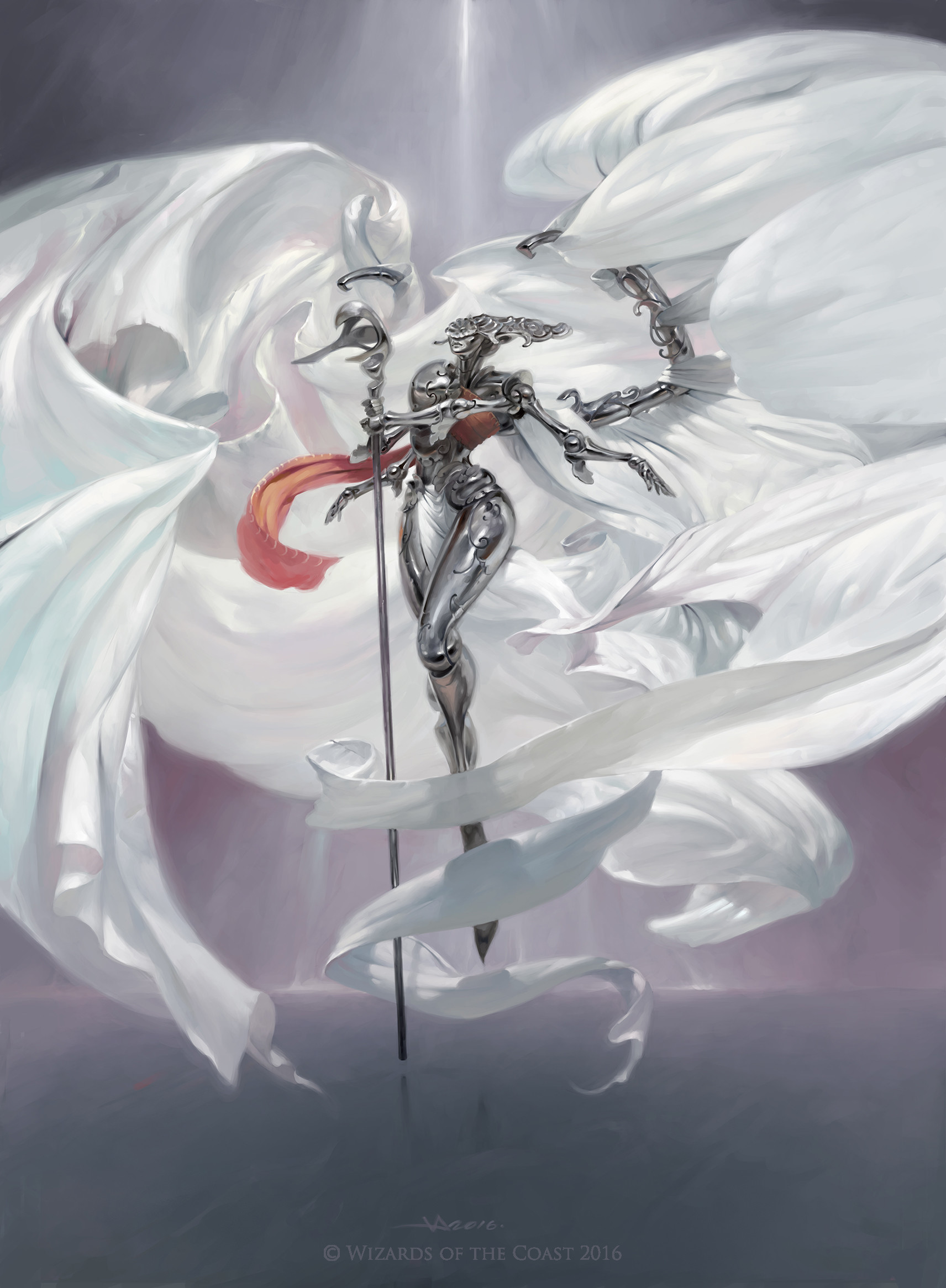 Platinum Angel by Victor Adame Minguez