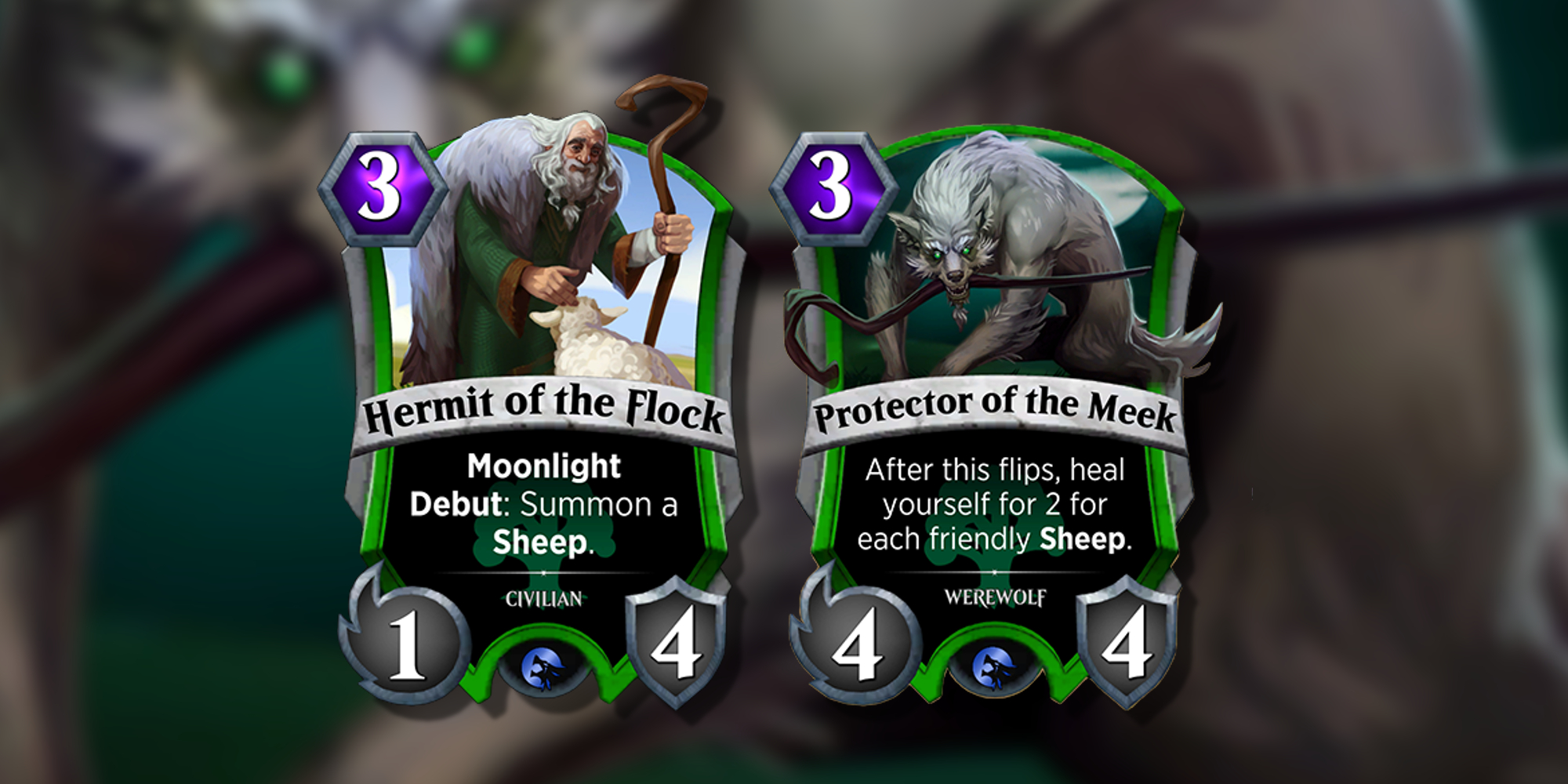 Hermit of the Flock // Protector of the Meek