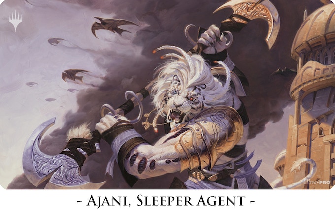 Ajani, Sleeper Agent playmat