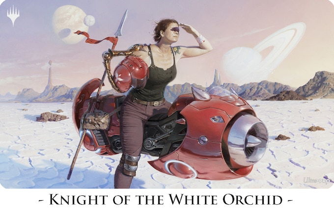 Knight of the White Orchid playmat