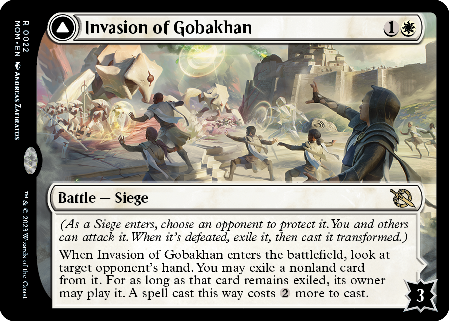 Design of a Card: Invasion of Gobakhan (Exclusive Official Preview Card)