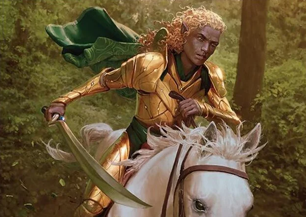 “Glorfindel, Dauntless Rescuer” by Viko Menezes