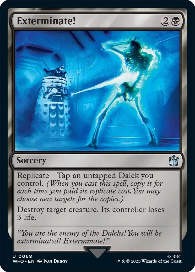 MTG: 'Doctor Who' Universes Beyond Cards Unveiled at SDCC - Bell