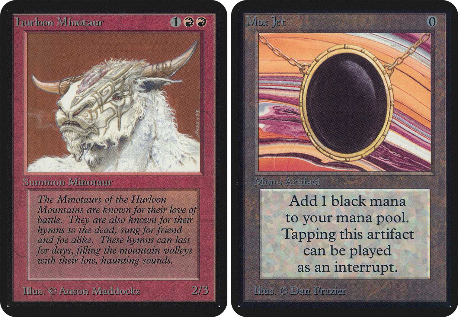 CARD IMAGES: Hurloon Minotaur (Limited Edition Alpha);(Limited Edition Alpha)