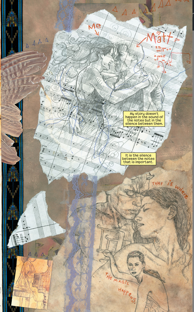 the panel from Daredevil #51 where the quote originates